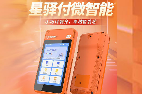 丁青国通微电签POS机